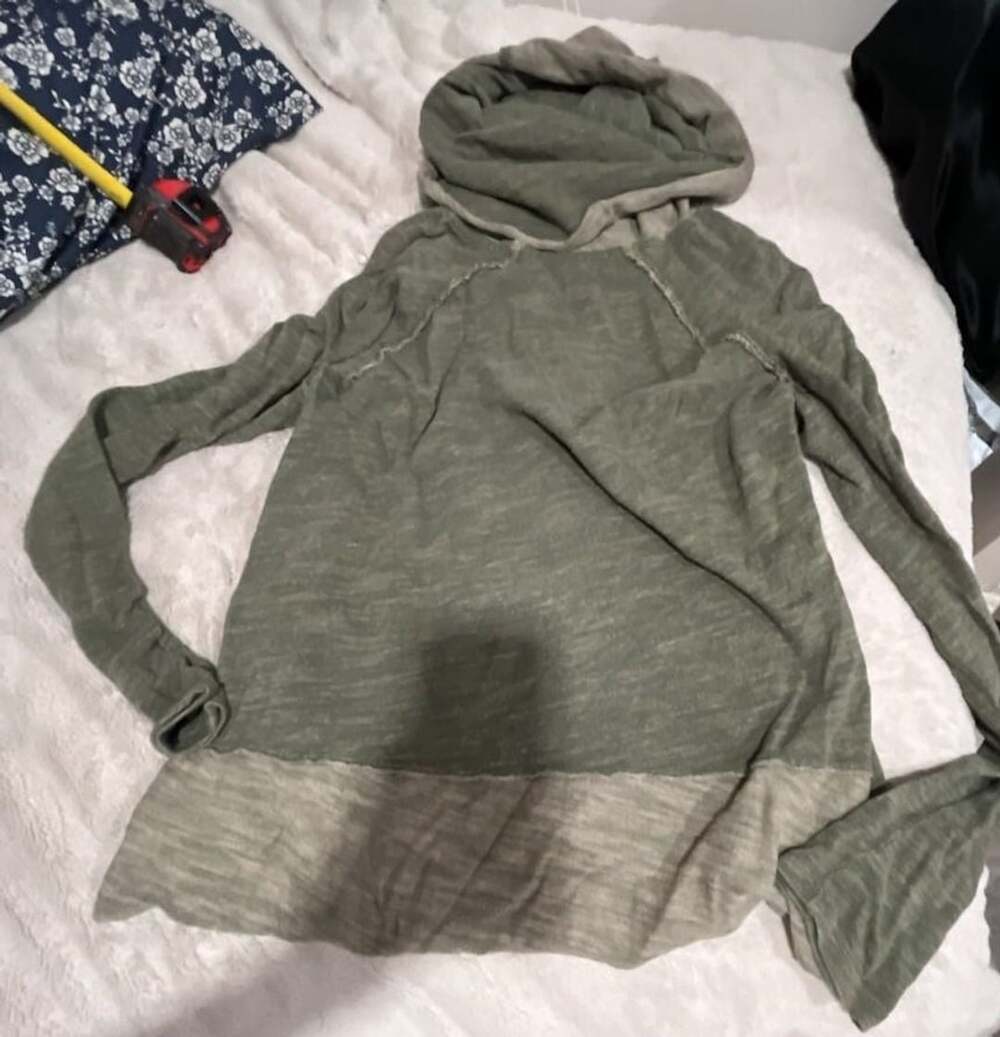 Free People Beach Cocoon Cowl Pullover Green One Size
